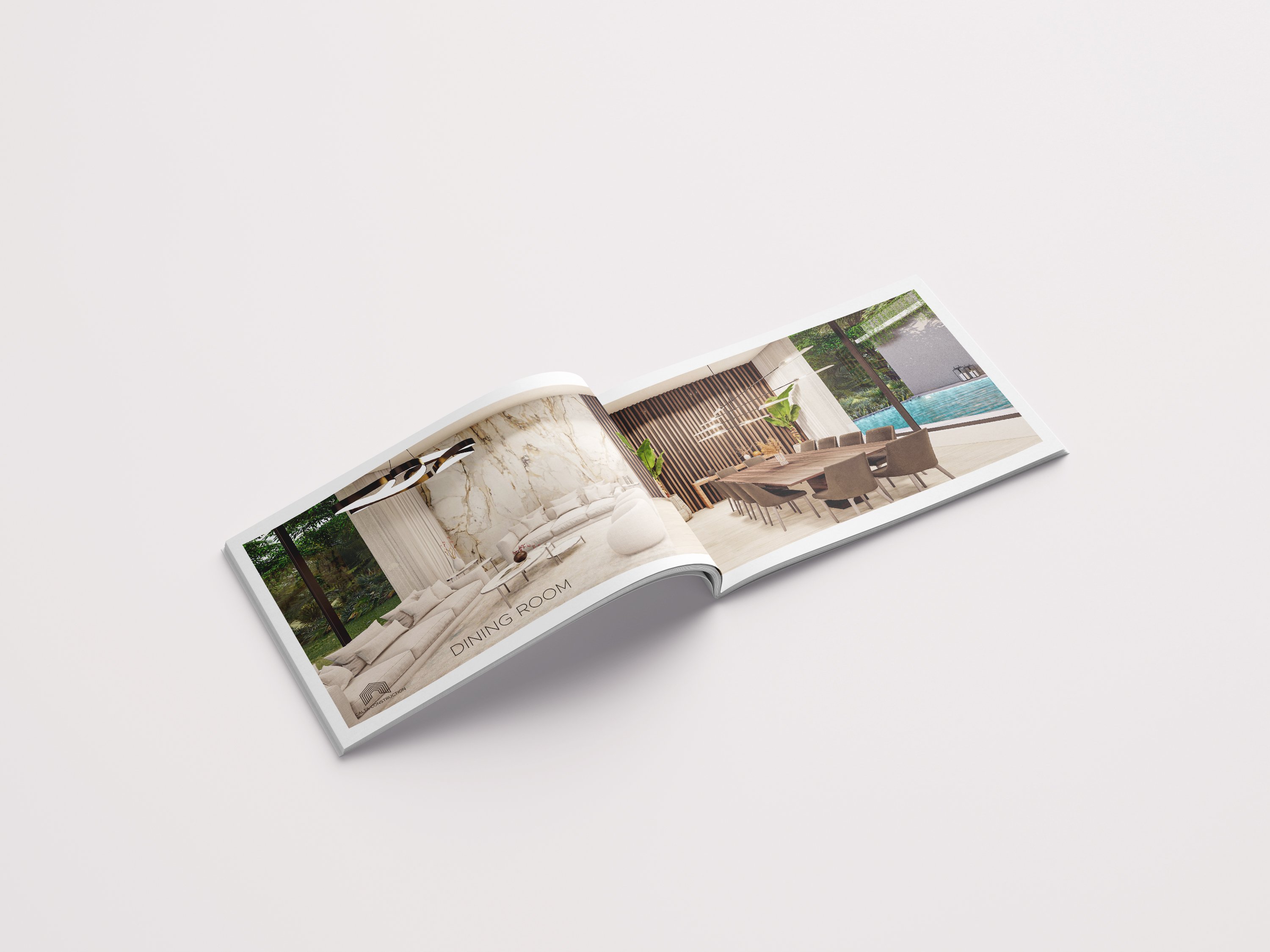 Villa Promotional Brochure — Mockup 2