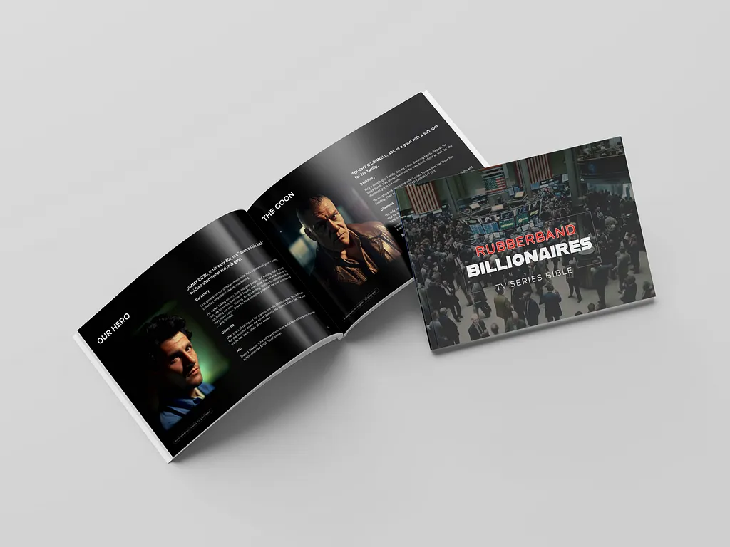 Rubberband Billionaires Booklet — Page 1