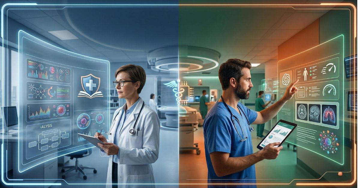 Claude AI vs ChatGPT for Doctors and Hospitals 2026