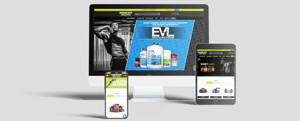 Fitness-website-online-store-